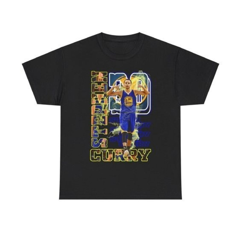 Steph Curry NBA Retro Graphic Tee T-Shirt